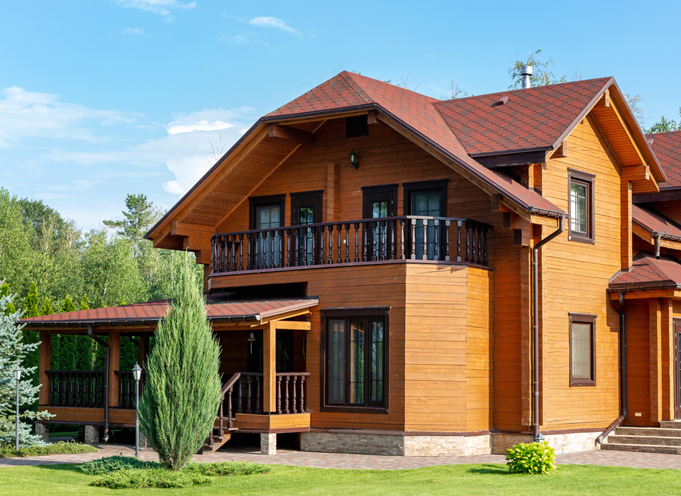 maison en bois